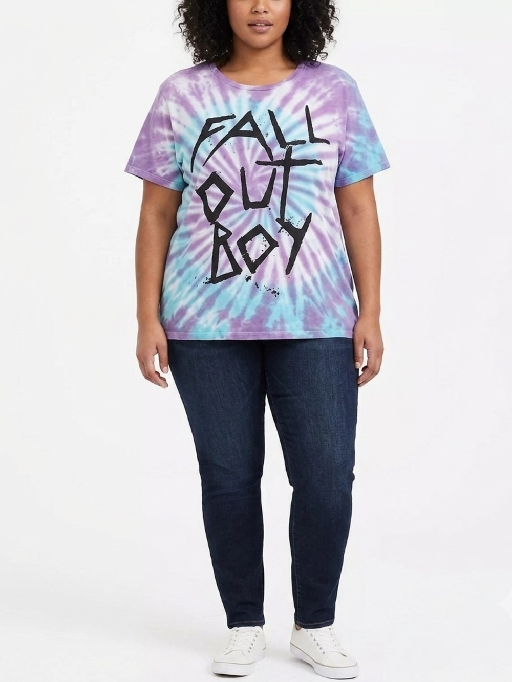Fall Out Boy Band Tie Dye Tee Shirt